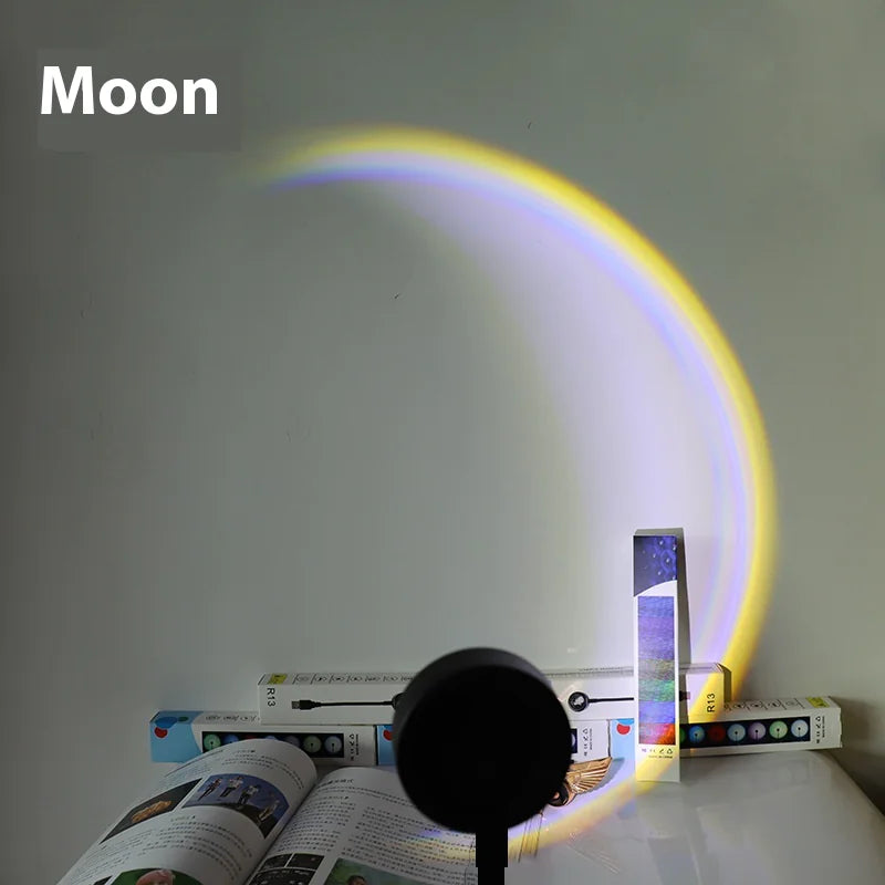 Sunset Projection USB Lamp