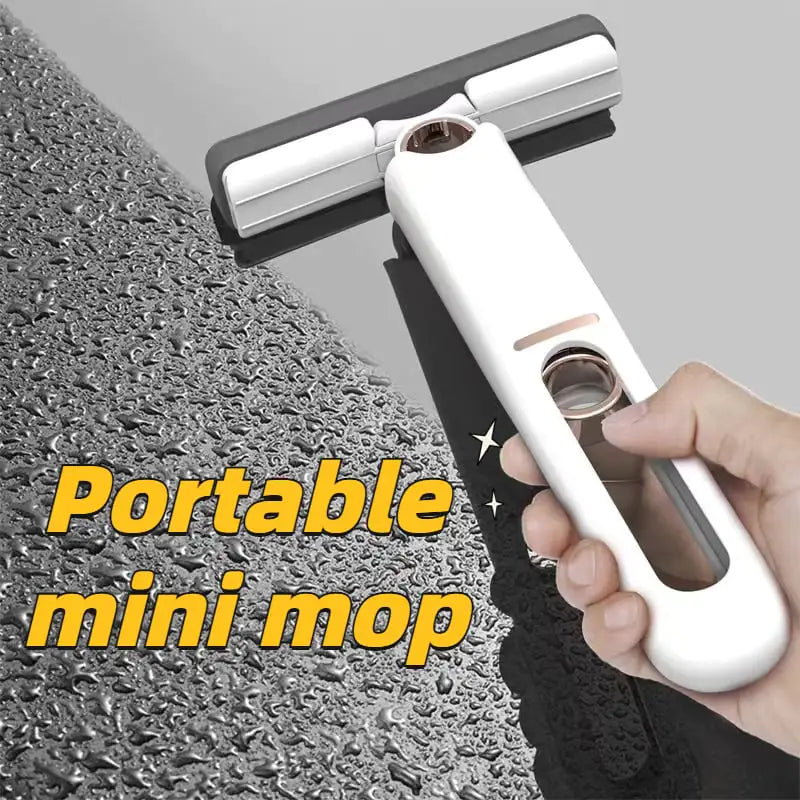 Portable Self-Squeeze Mini Mop for Home Cleaning Tools